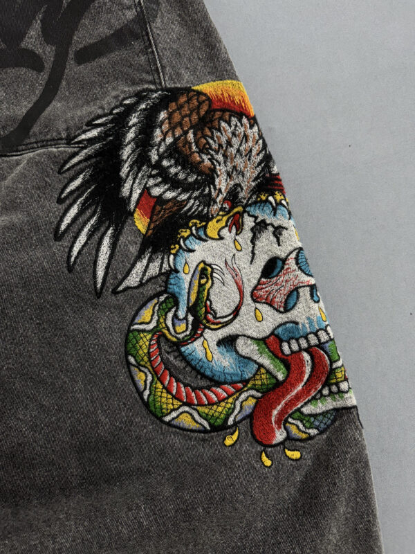 Ed Hardy Jeans Tatto Embroidered - Imagem 5