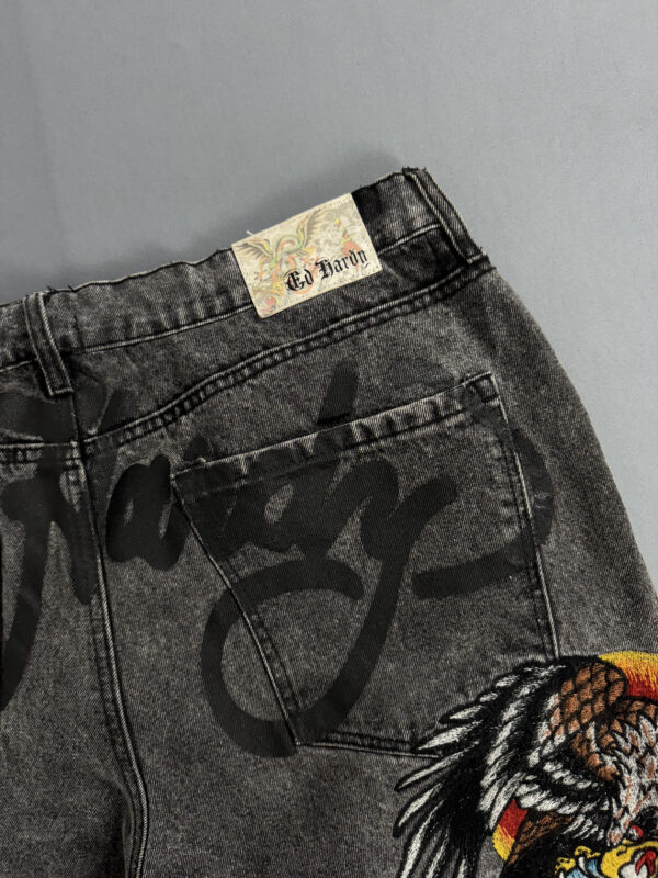 Ed Hardy Jeans Tatto Embroidered - Imagem 3