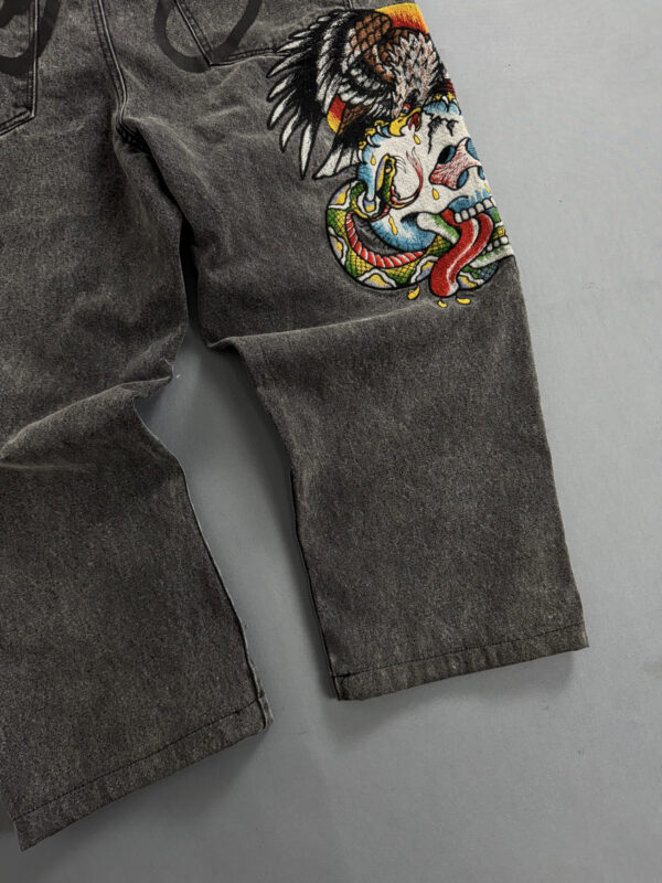 Ed Hardy Jeans Tatto Embroidered - Imagem 6