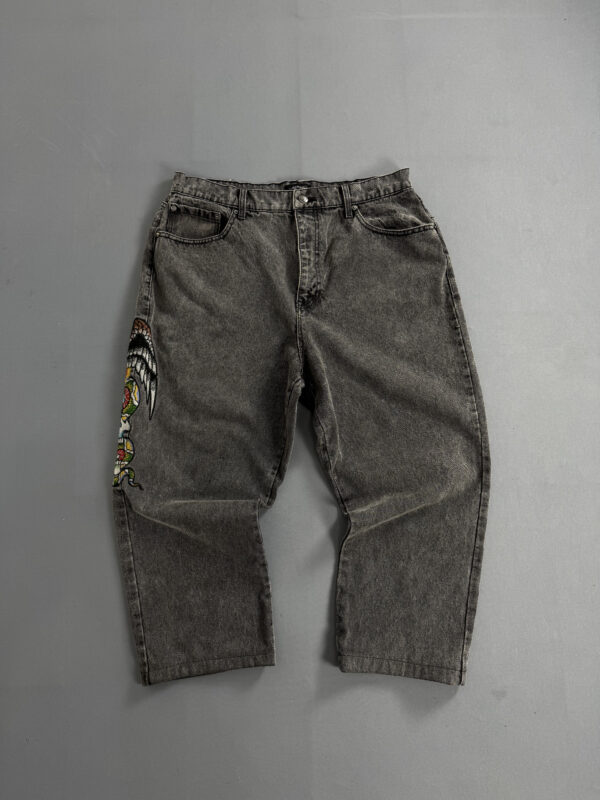 Ed Hardy Jeans Tatto Embroidered - Imagem 7