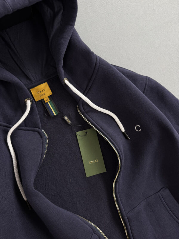 Moletom Zipper Class "C" - Navy Blue - Imagem 5