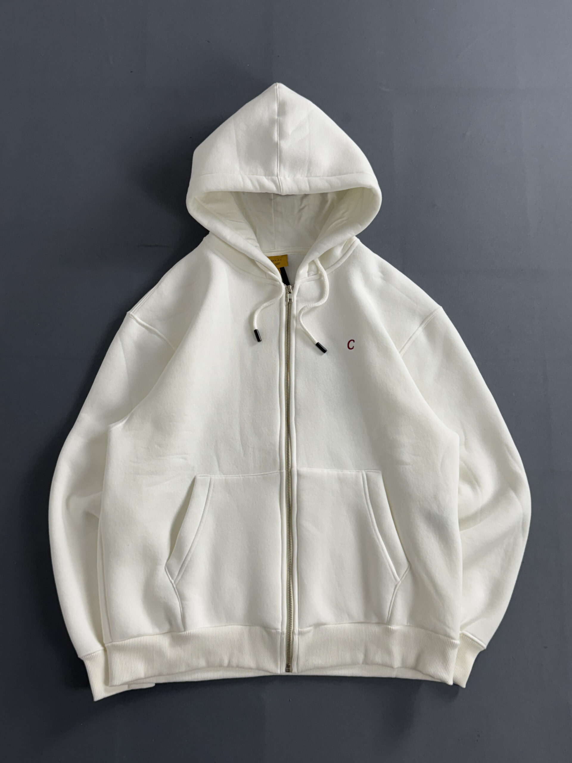 Moletom Zipper Class"C" Off-white
