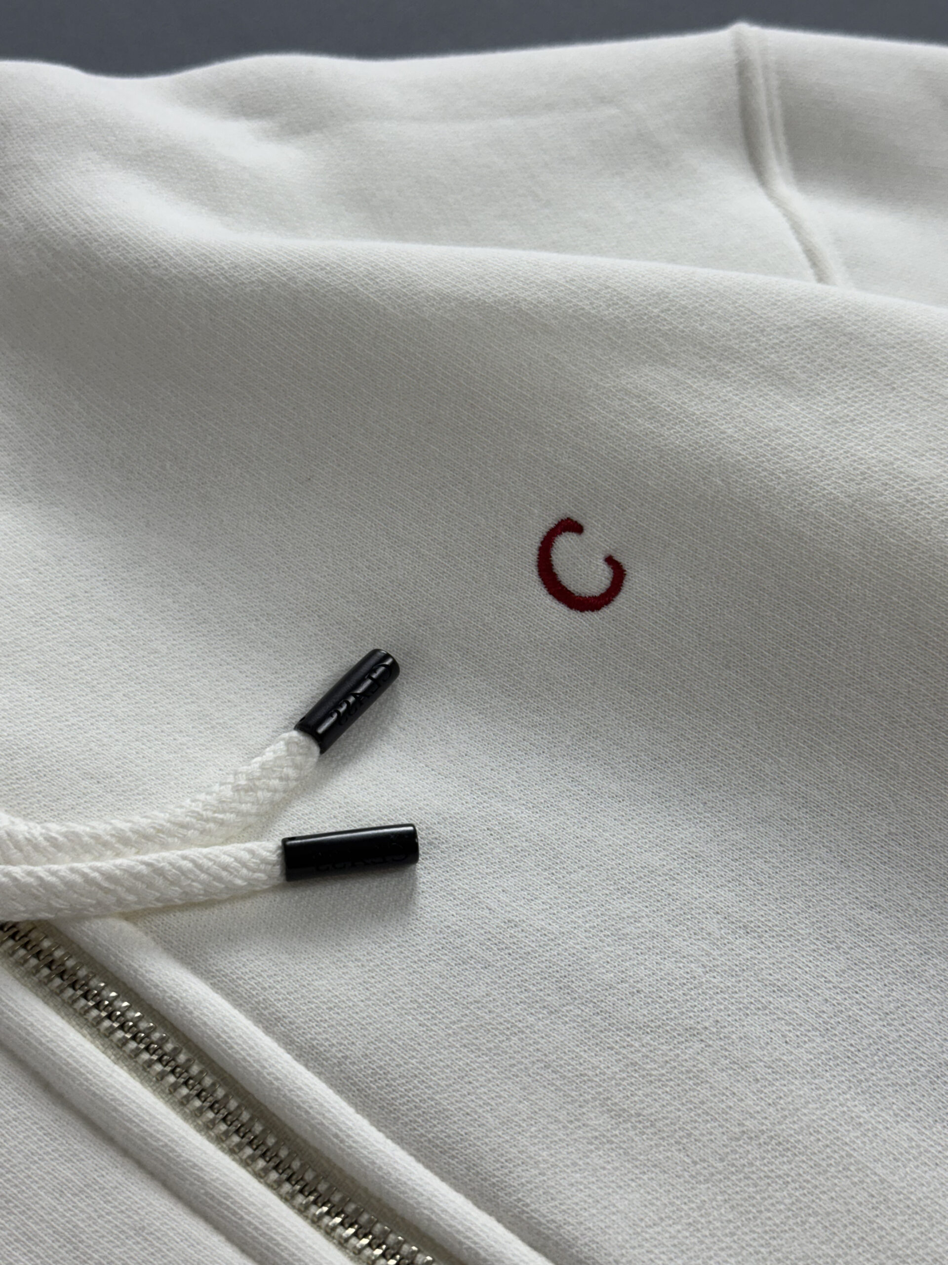 Moletom Zipper Class"C" Off-white - Imagem 3