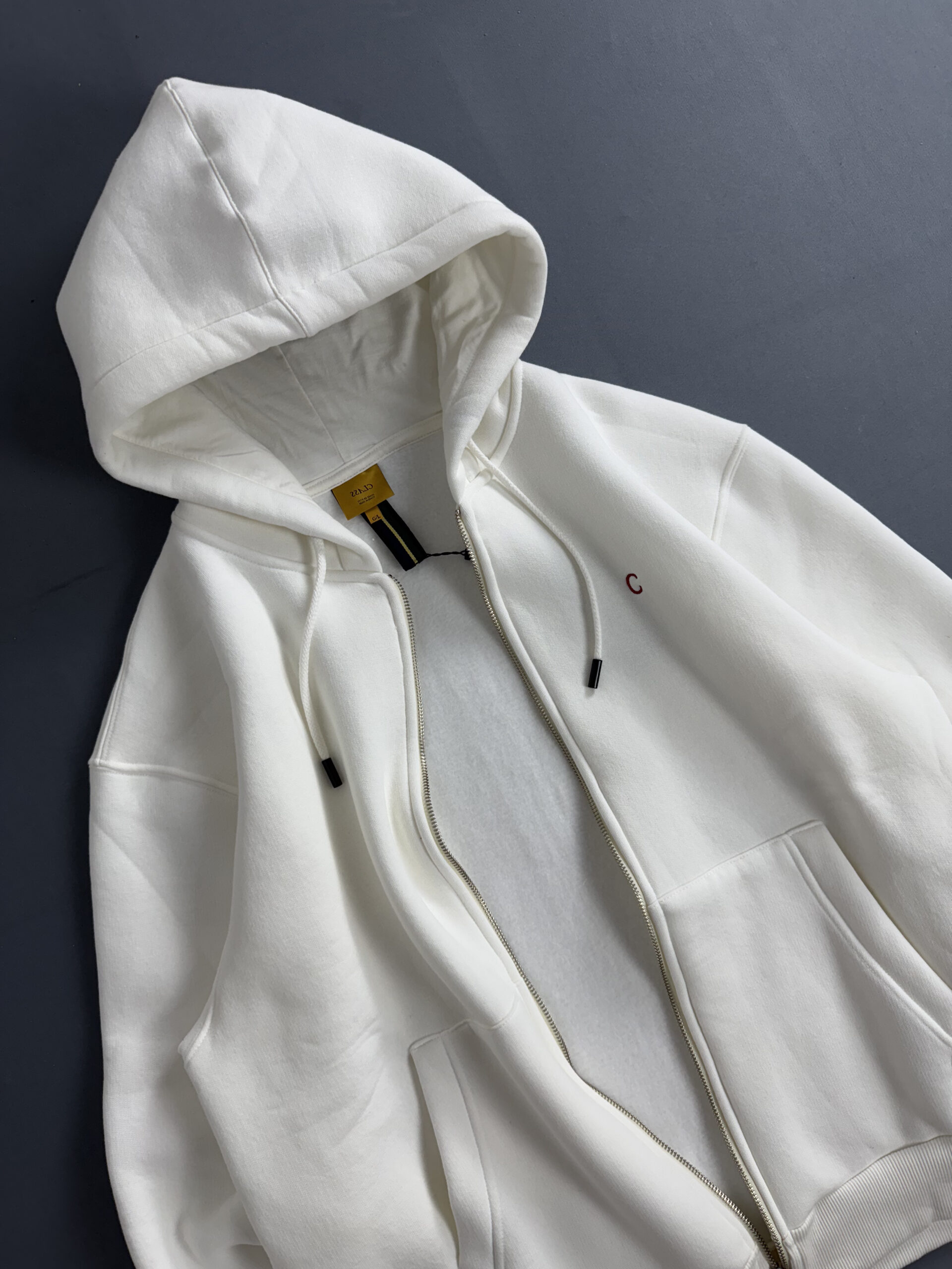 Moletom Zipper Class"C" Off-white - Imagem 4