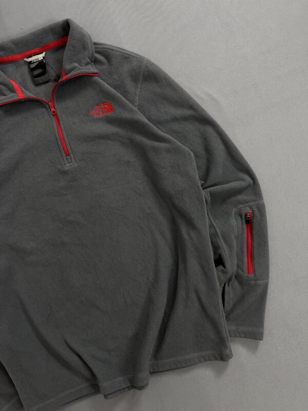 Fleece The North Face Half Zip Cinza - Imagem 2