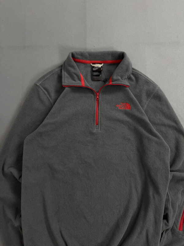 Fleece The North Face Half Zip Cinza - Imagem 3