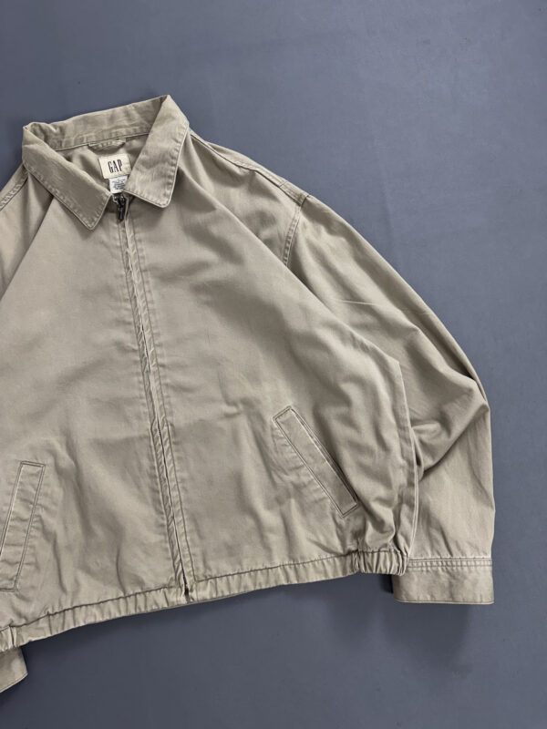 Jaqueta GAP Vintage Harrington Bege - Imagem 2