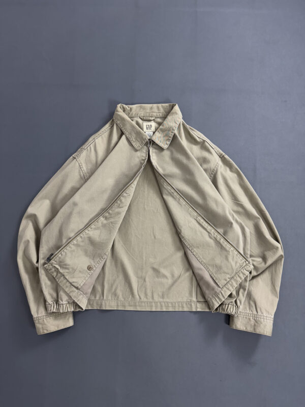 Jaqueta GAP Vintage Harrington Bege - Imagem 6