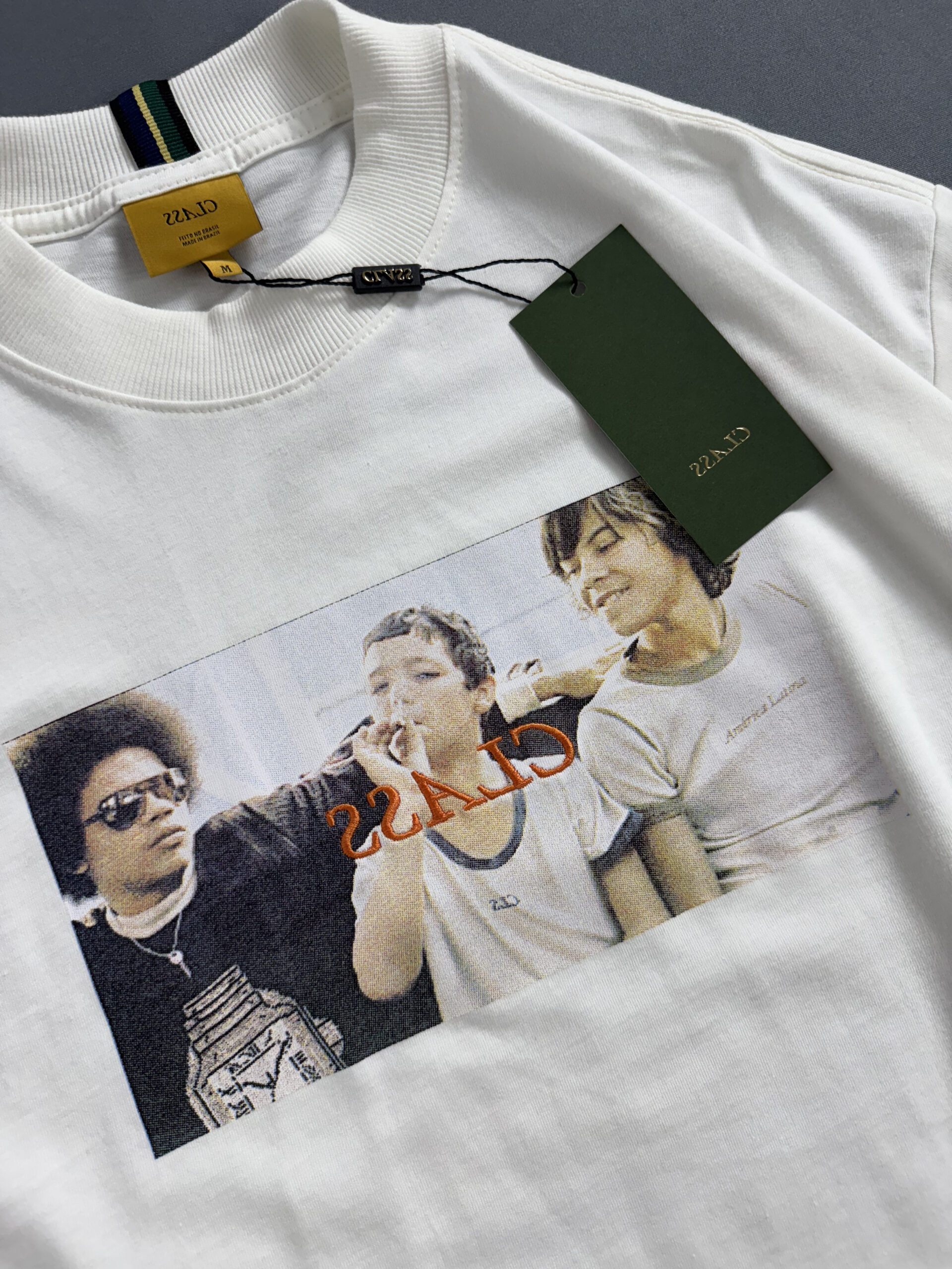 Camiseta Class “FDS” - Off-White - Imagem 4