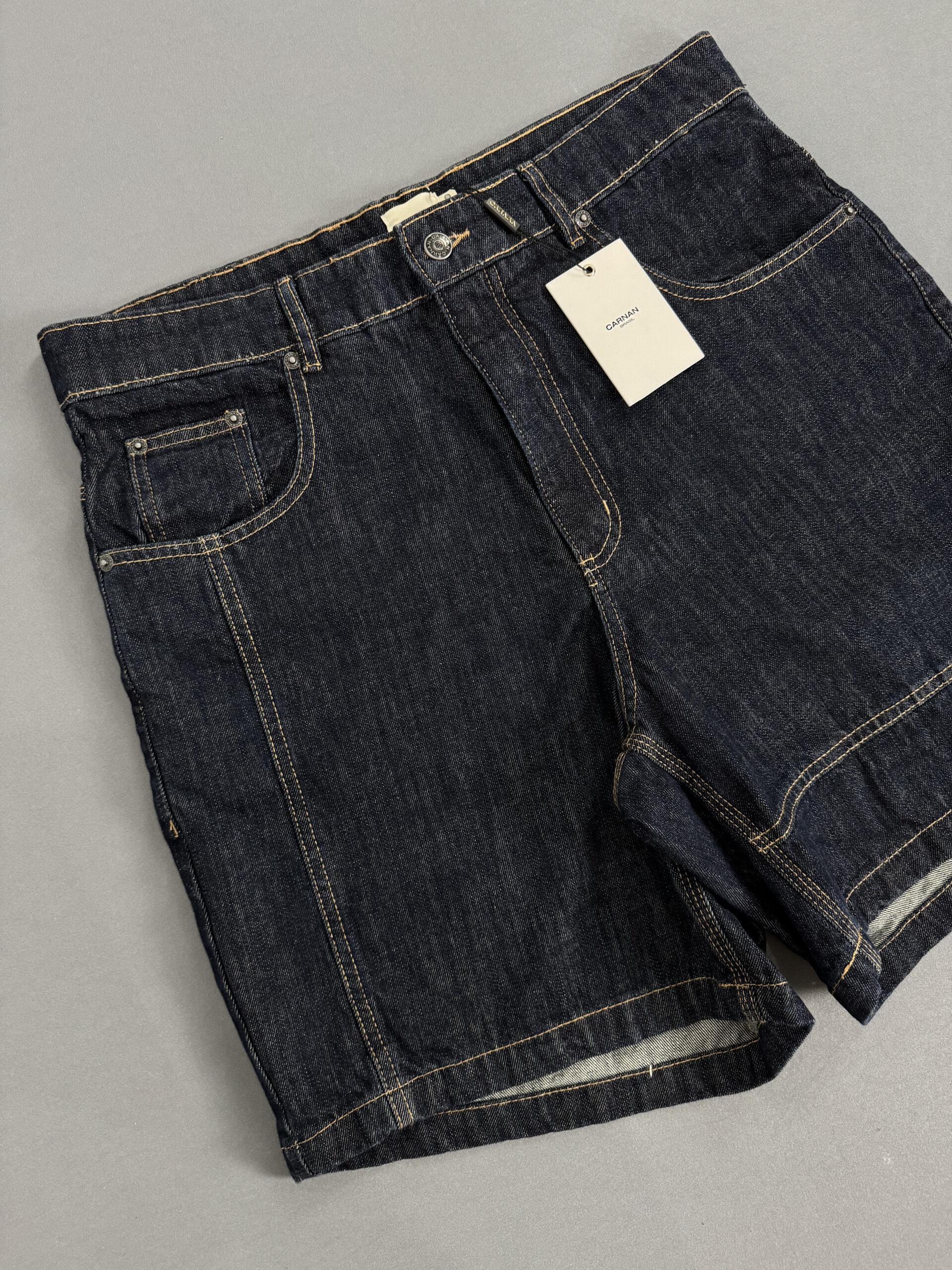 Raw Denim Shorts Carnan - Imagem 8