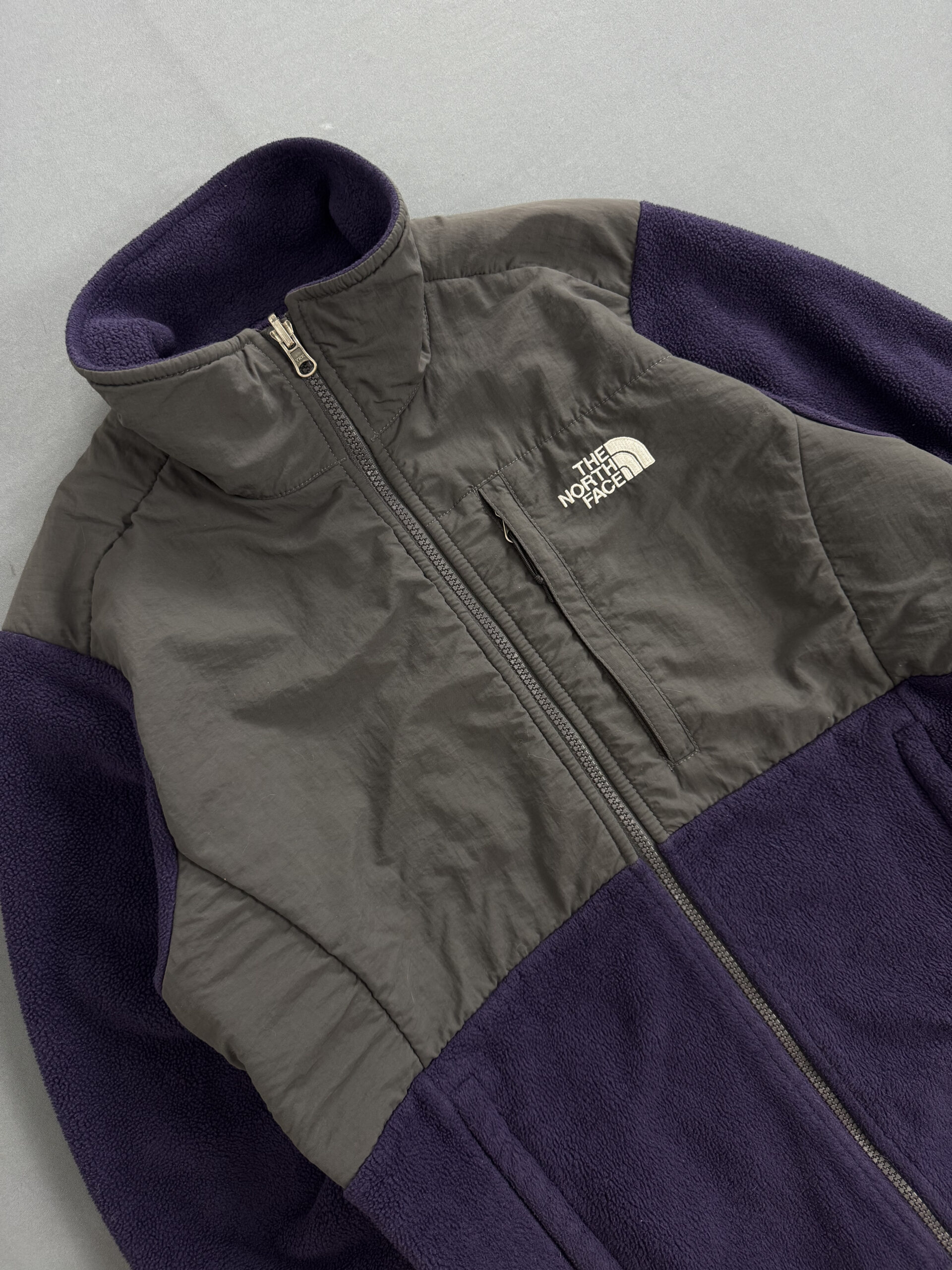 Jaqueta The North Face Denali - Roxa e Cinza - Imagem 2