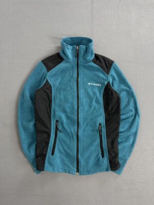 Fleece Columbia Bicolor - Azul e Preto