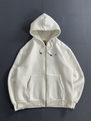 Moletom Zipper Class "C" Off-white