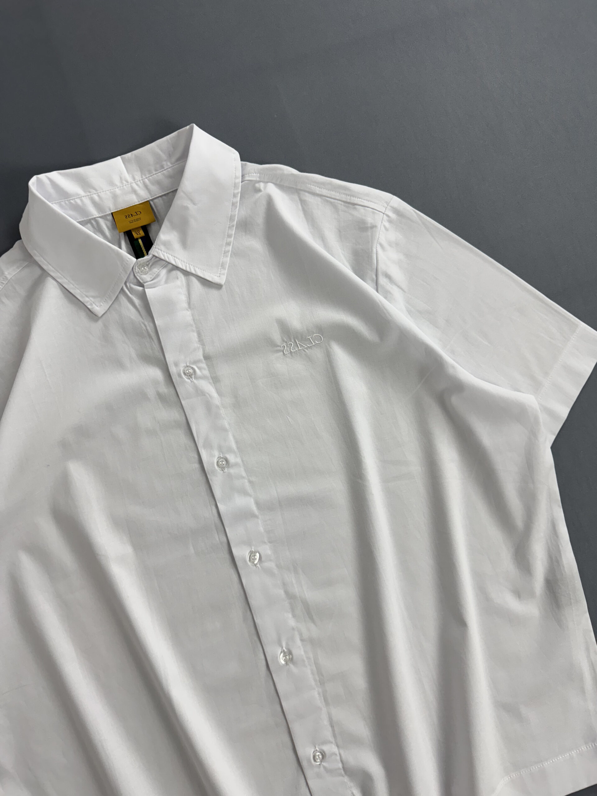 Camisa Social Class Inverso - Branco - Imagem 3