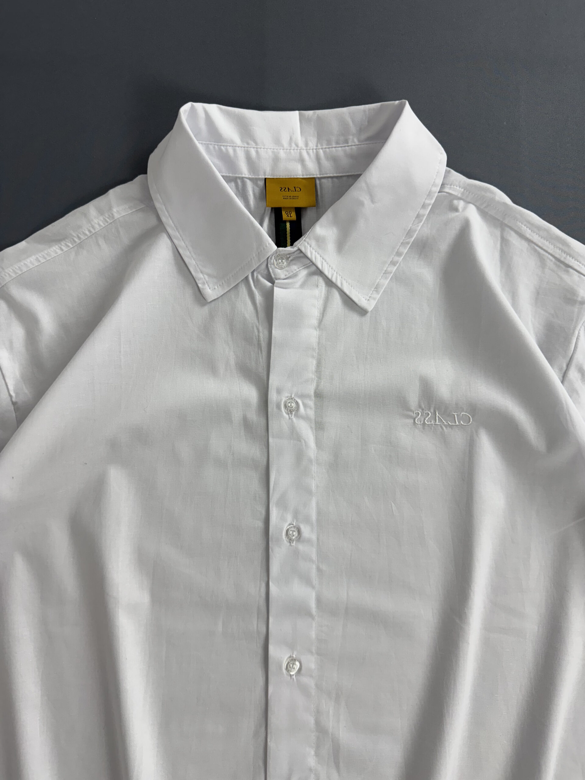 Camisa Social Class Inverso - Branco - Imagem 2