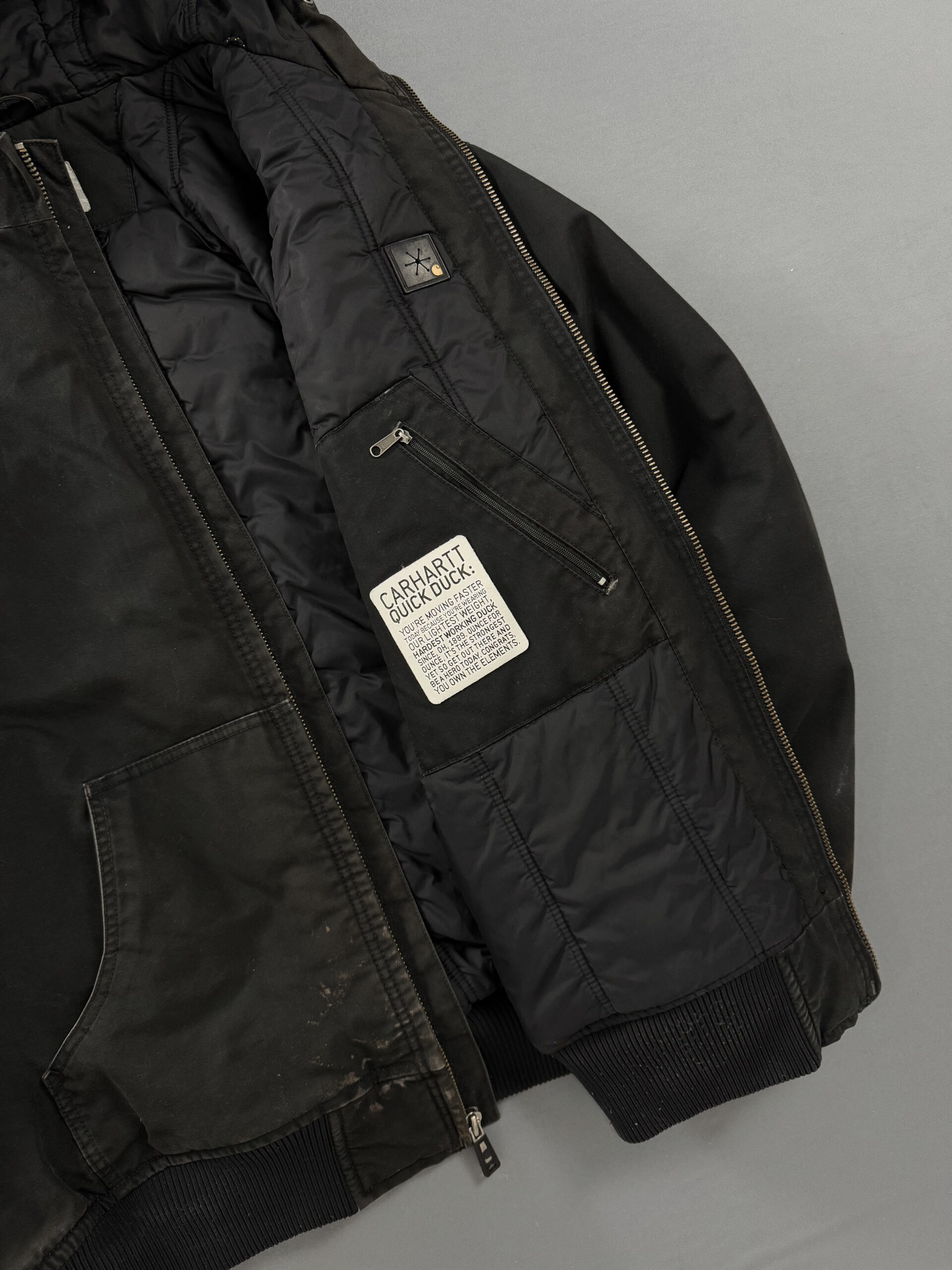 Jaqueta Carhartt Quik Duck - Preto - Imagem 6