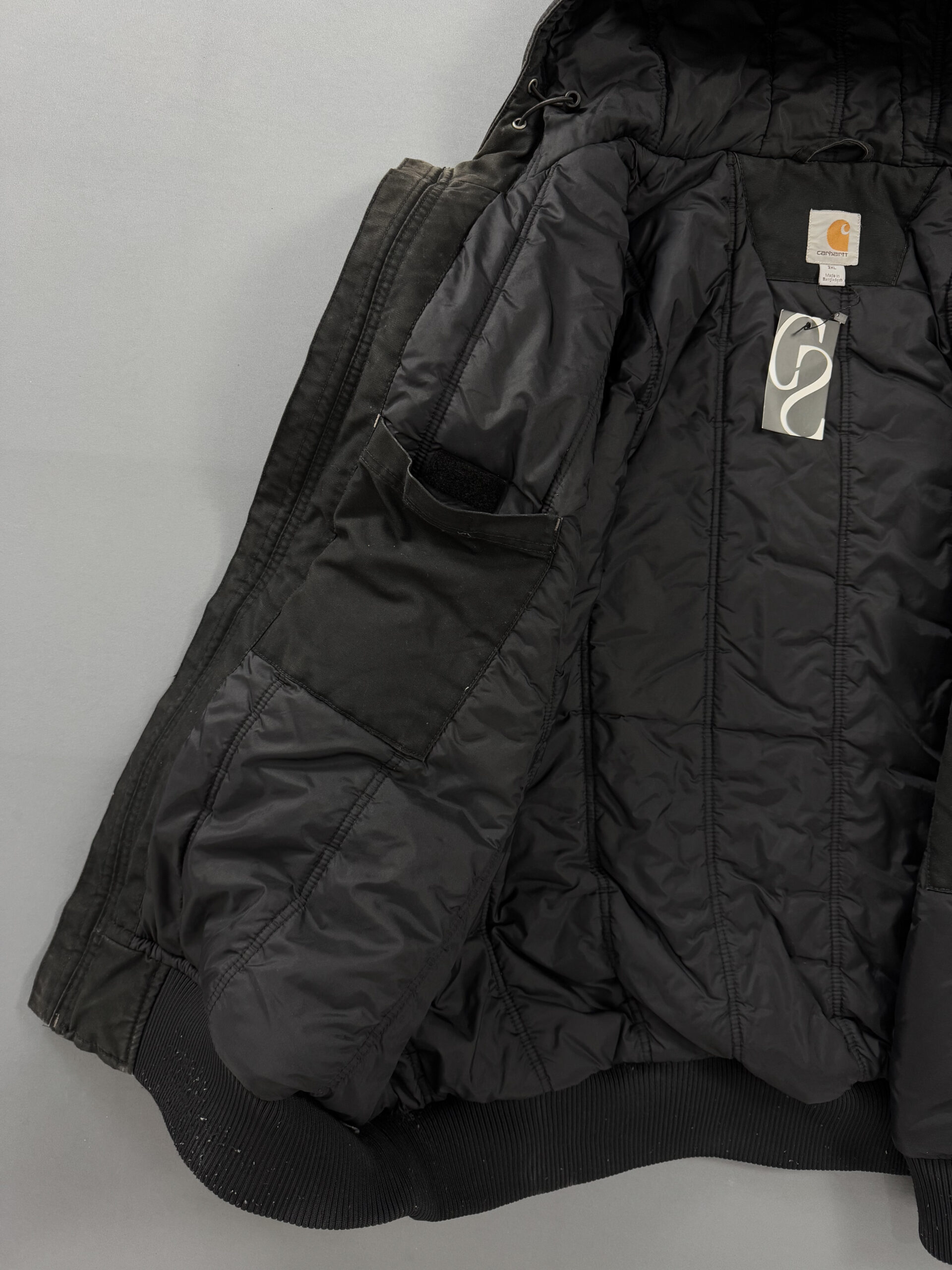 Jaqueta Carhartt Quik Duck - Preto - Imagem 7