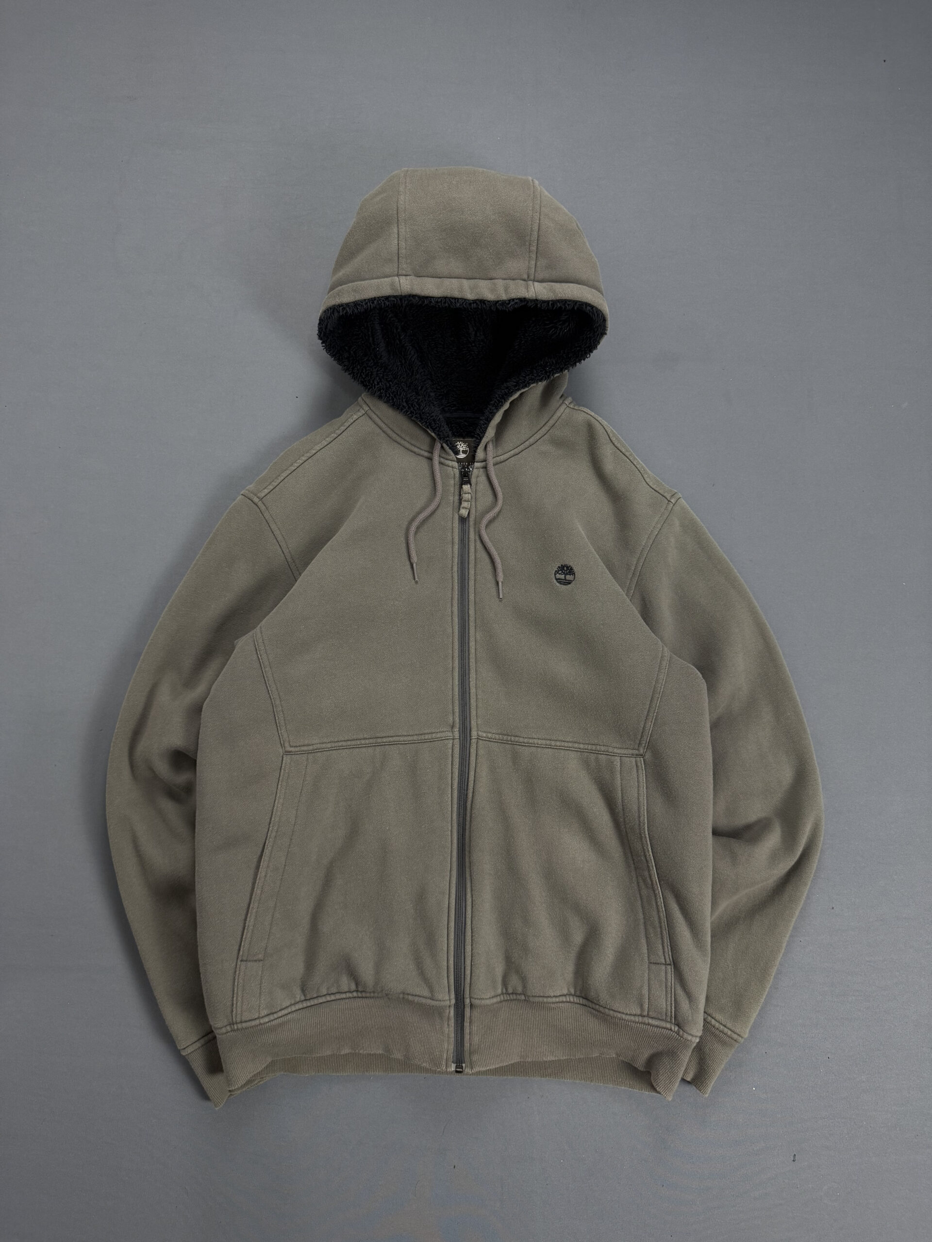 Moletom Timberland Forro Lã - Cinza