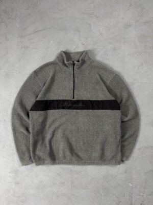 Fleece Harley-Davidson Half-Zip - Cinza