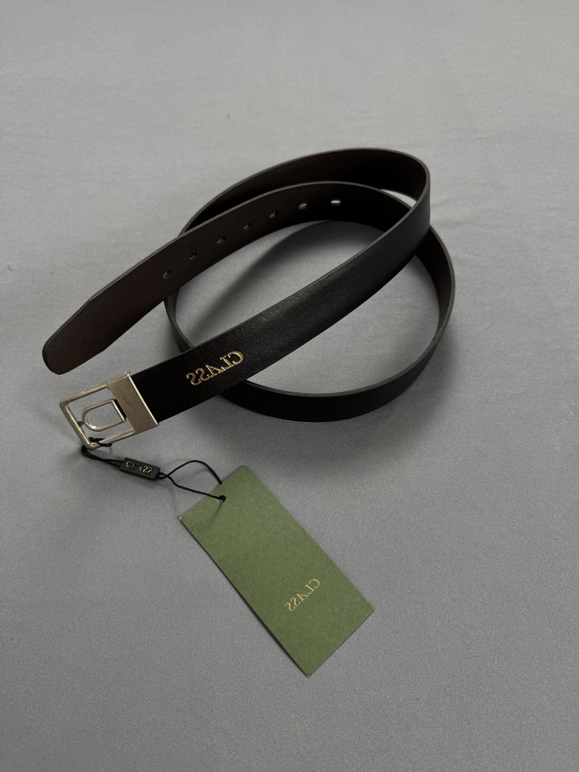Cinto de Couro Class Inverso