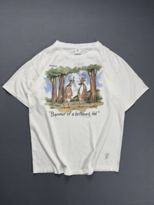 Camiseta Vintage The Far Side " Bummer of a birthmark, Hal"