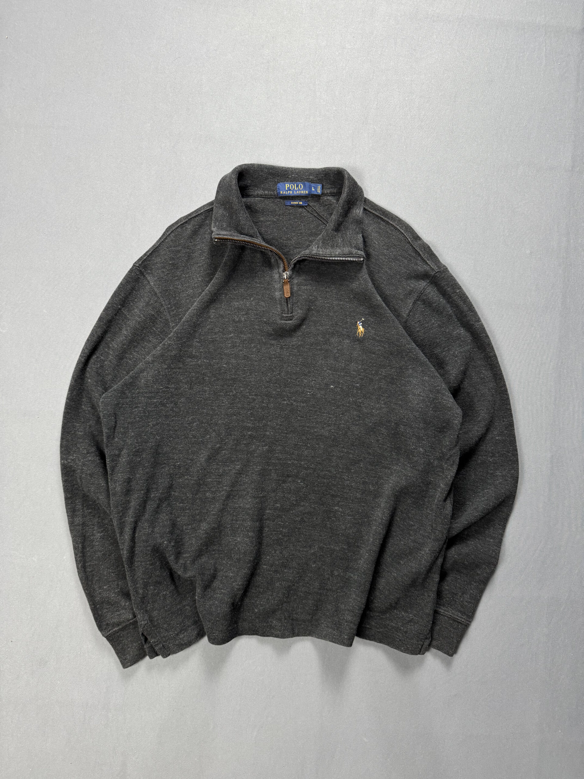 Suéter Ralph Lauren Half Zip – Cinza - Imagem 3