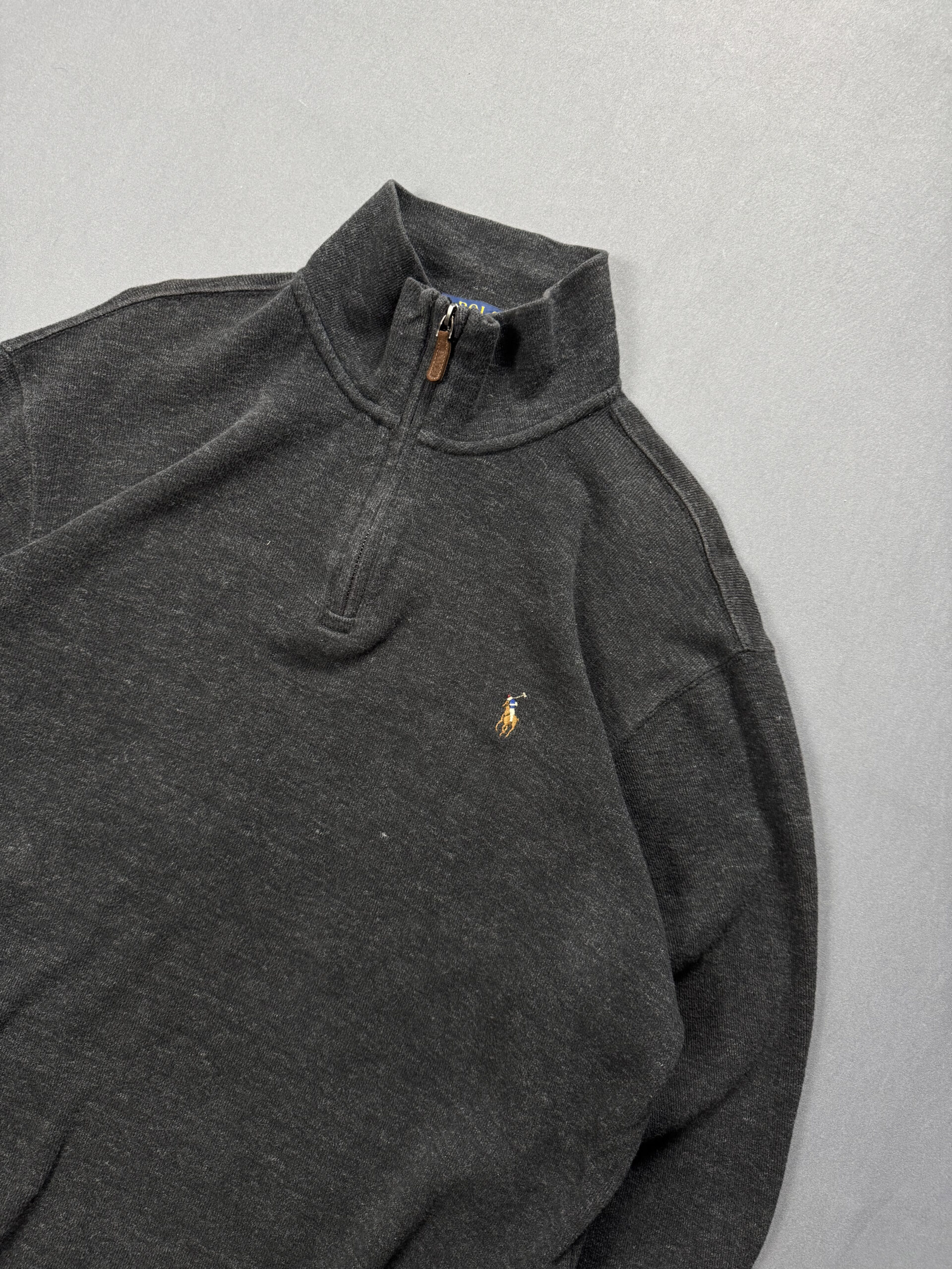 Suéter Ralph Lauren Half Zip – Cinza - Imagem 2