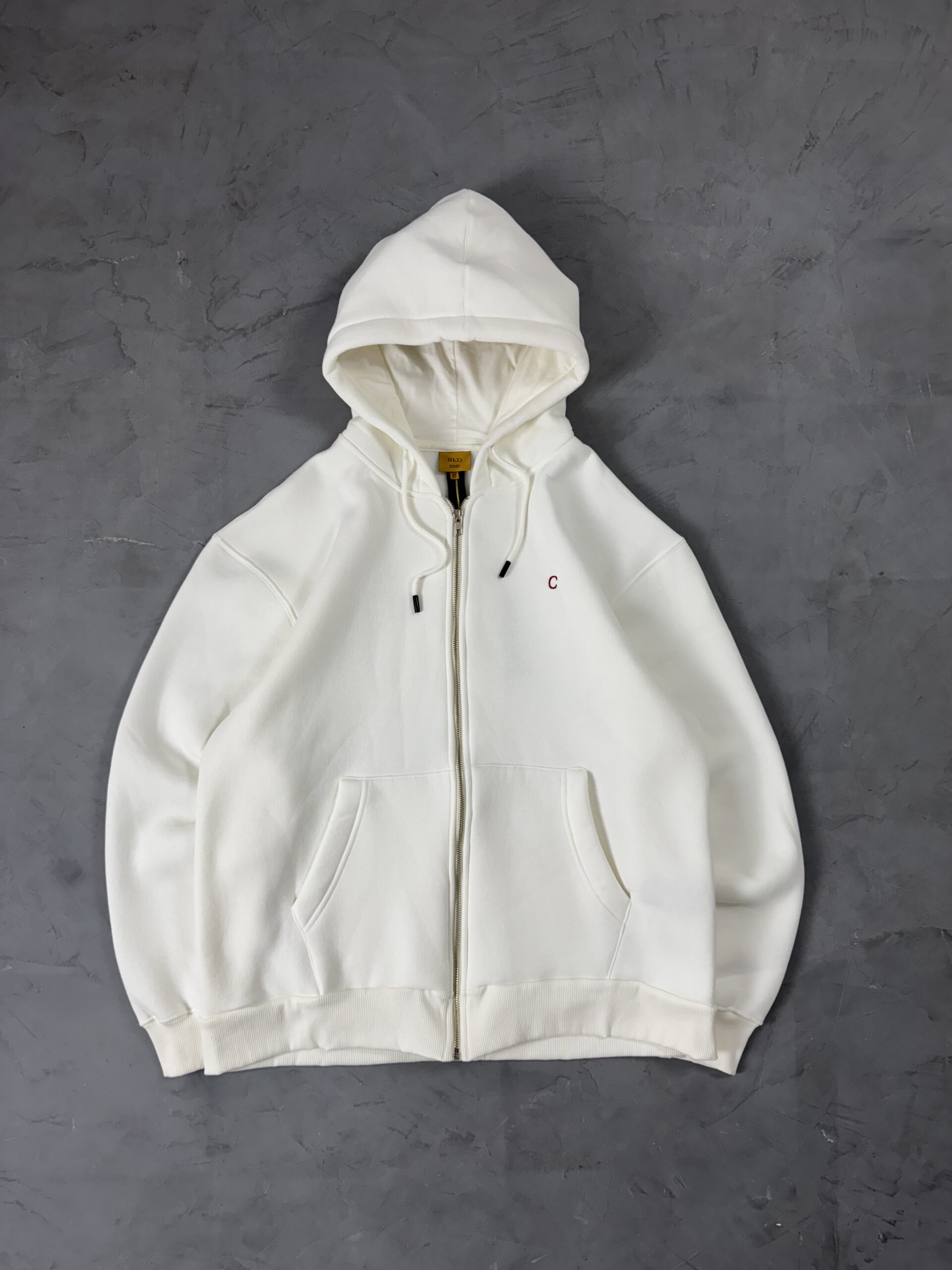 Moletom Zipper Class "C" Off-white