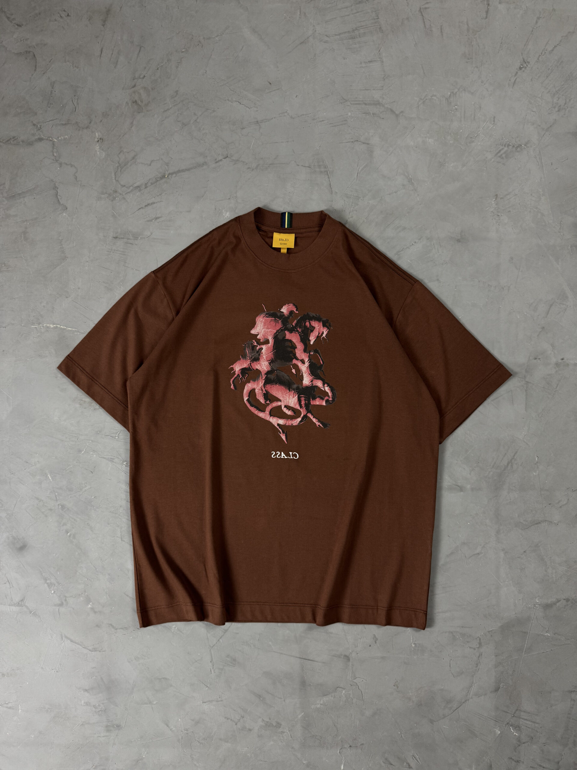 T-Shirt Class "São Jorge" Brown
