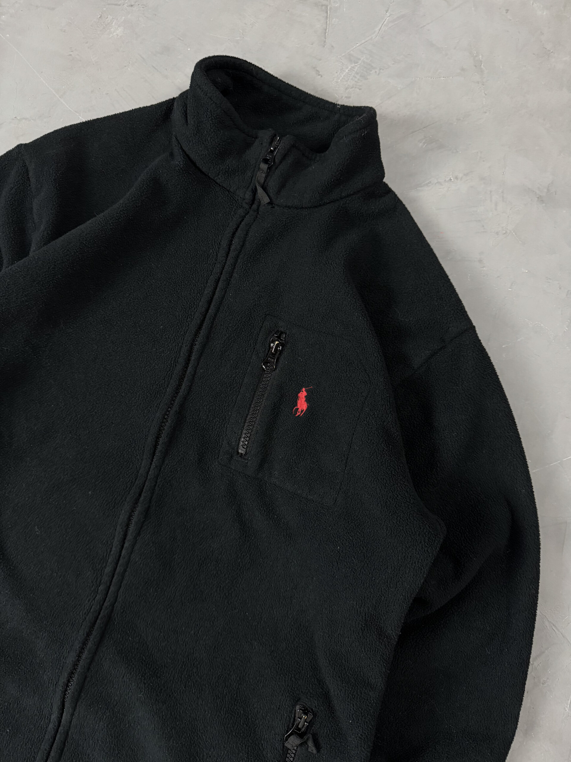 Fleece Polo Ralph Lauren - Preto - Imagem 2