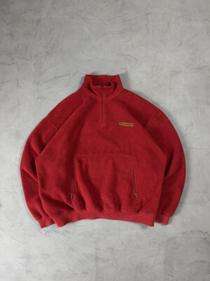 Fleece Polo Sport Vintage Ralph Lauren Half Zip
