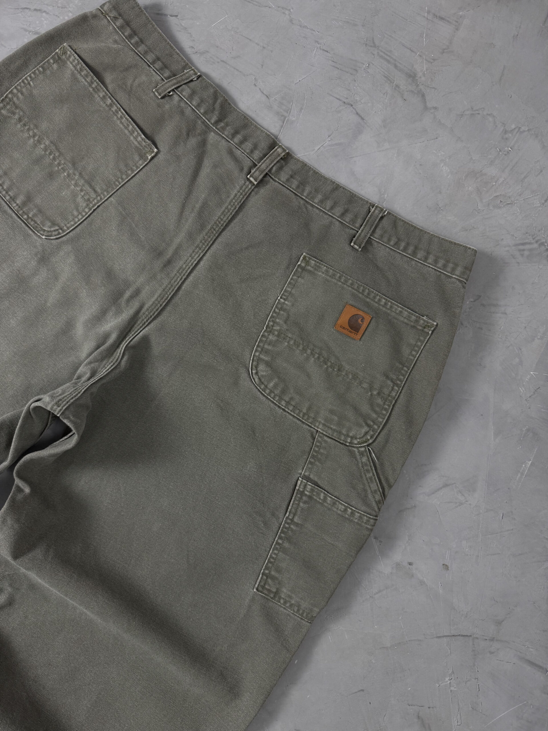 Carpenter Carhartt Army Green Pants - Imagem 2
