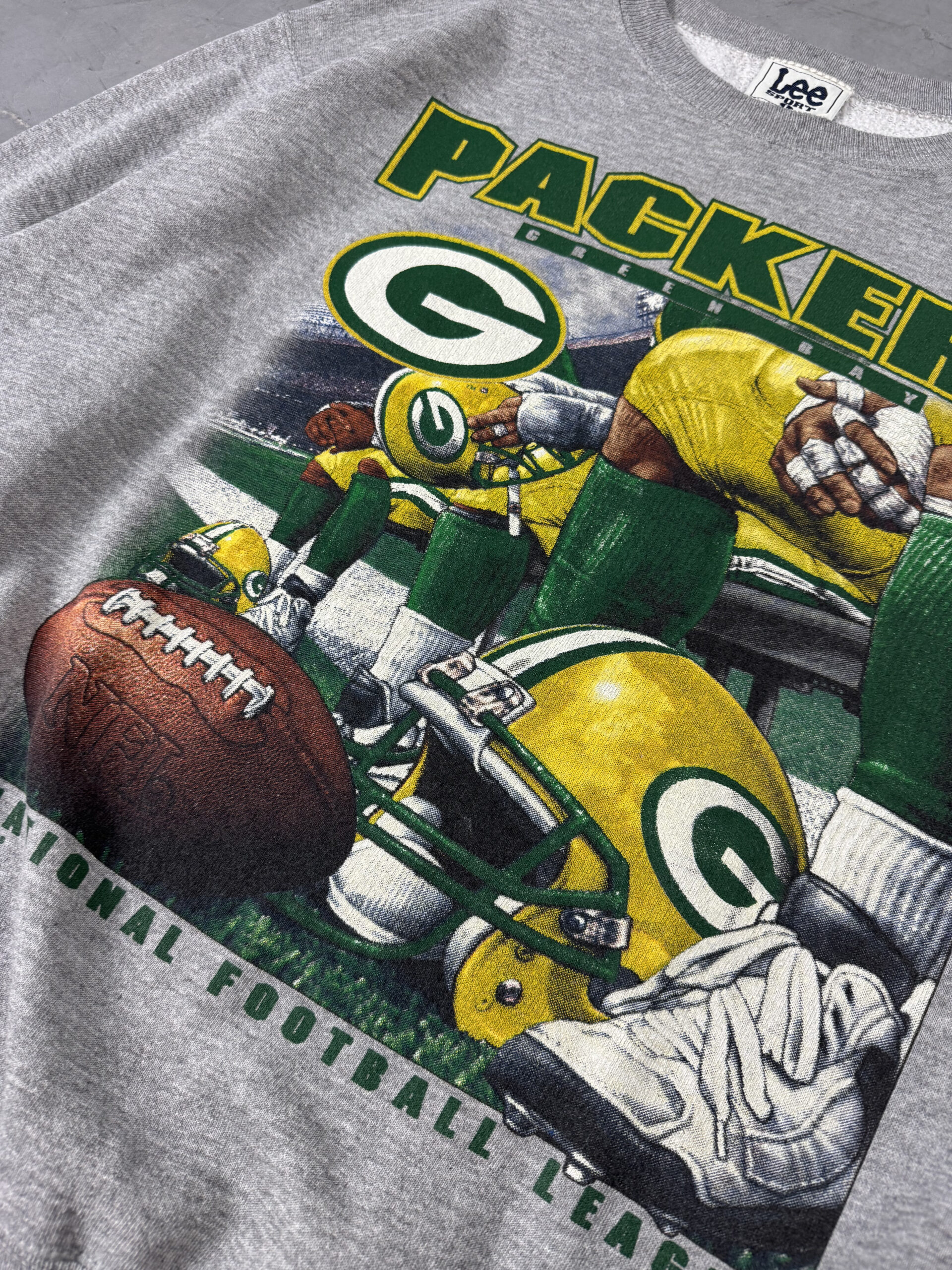 Vintage Hoodie Packers League Lee - Imagem 4