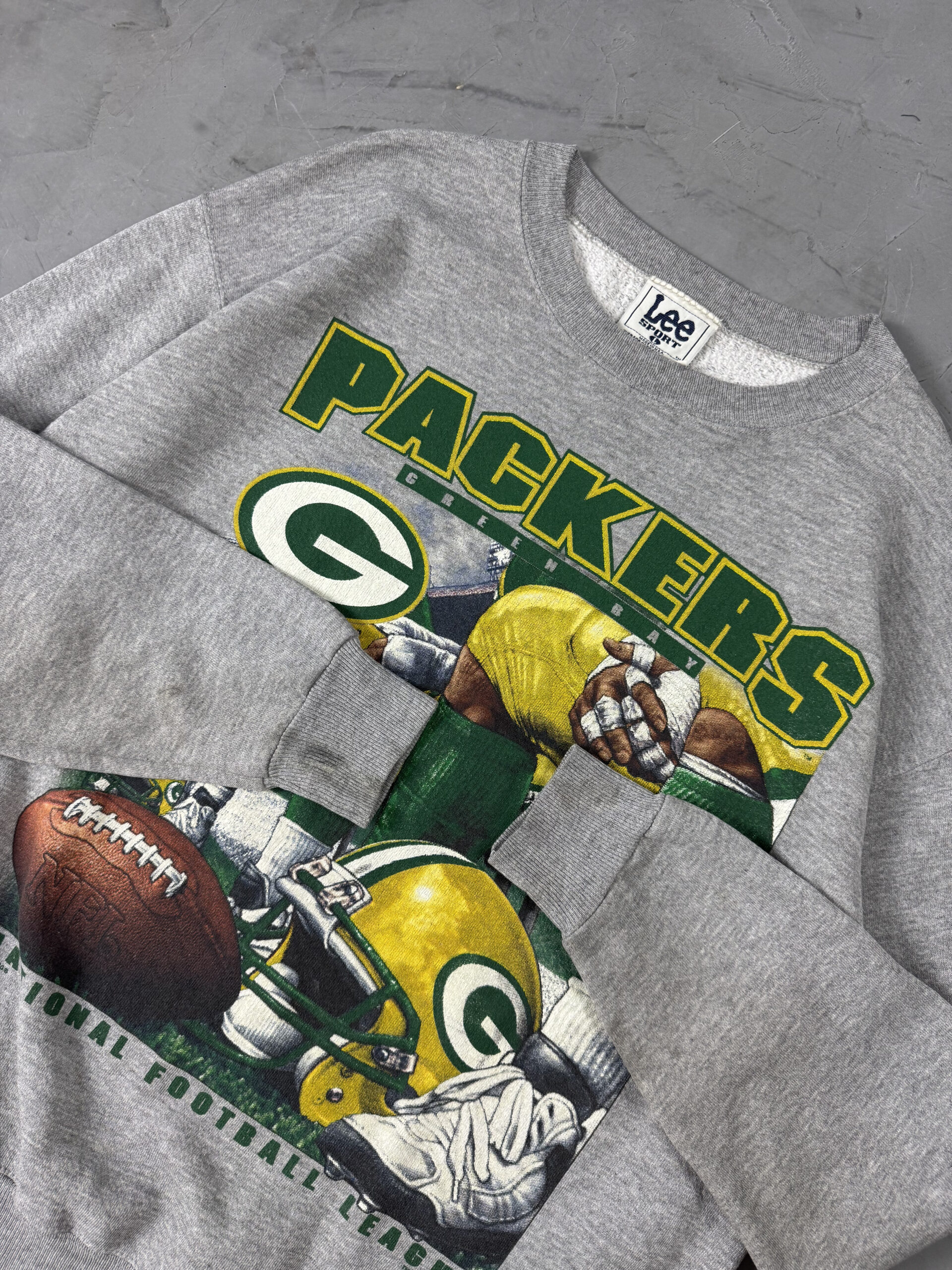 Vintage Hoodie Packers League Lee - Imagem 2