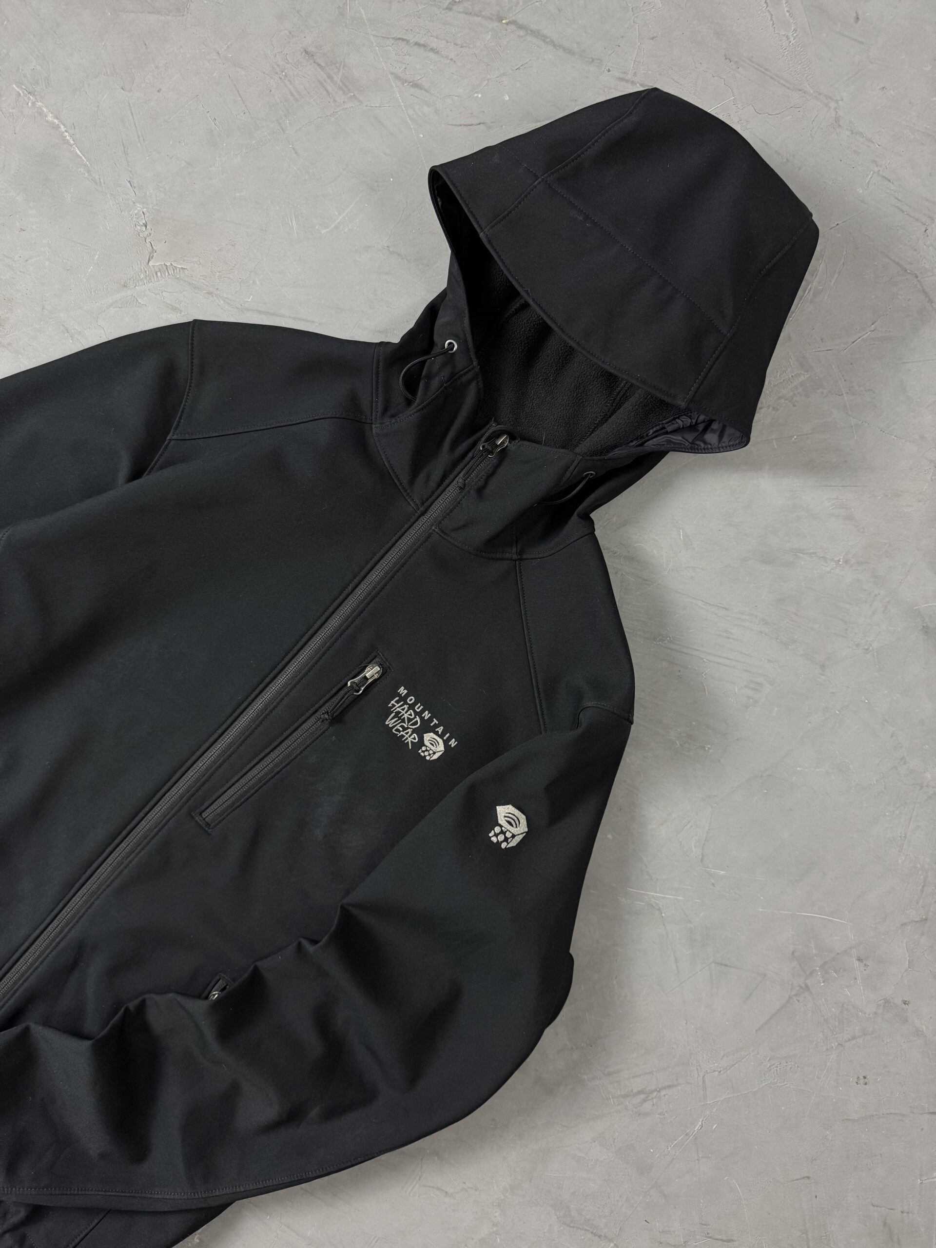 CRONOS Padded hooded jacket【BLACK】 CRONOS Down jacket [BLACK×BLACK]