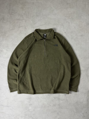 Blusa The North Face Glacier Half Zip Verde Oliva