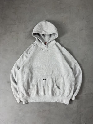 Moletom Vintage Nike Swoosh Cinza
