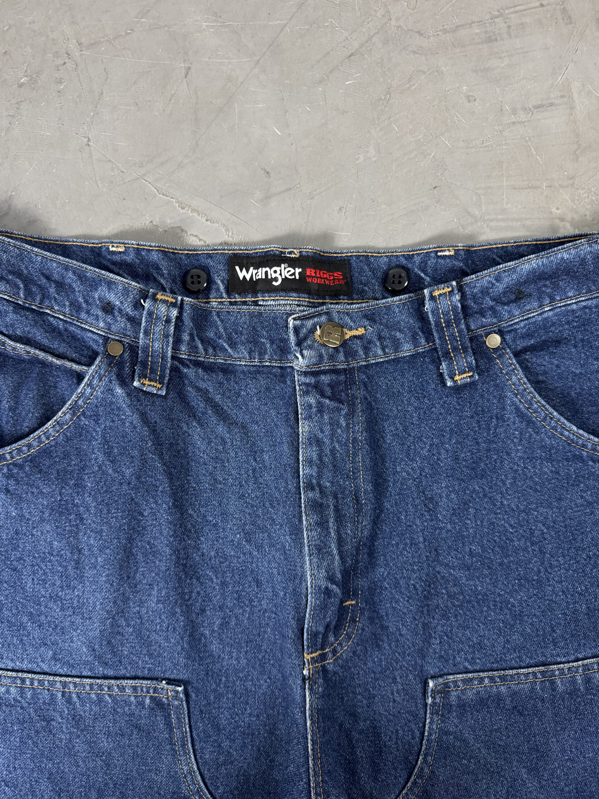 Double Knee Carpenter Wrangler Riggs Pants - Cronos